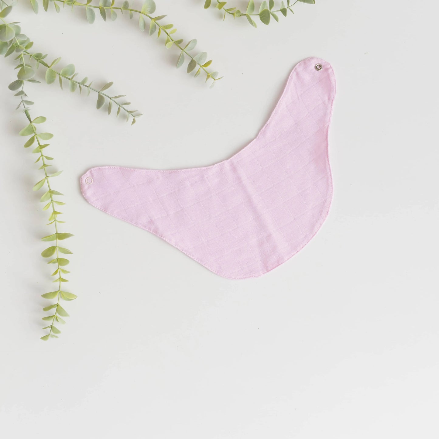 Soft Pembe Müslin Mama & Salya Önlüğü