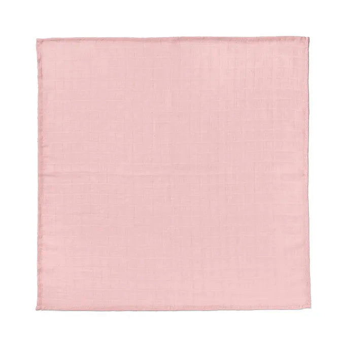 Soft Pembe Pamuk Müslin Ağız Mendili