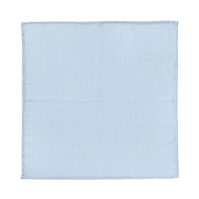 Sonsuz Mavi Pamuk Müslin Ağız Mendili