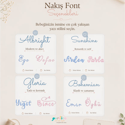 Beyaz Yenidoğan Unisex Hastane Çıkış Seti